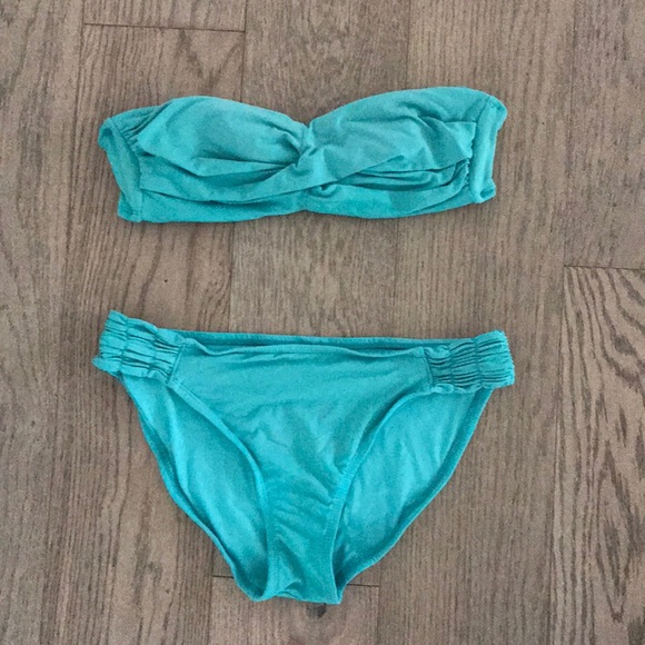 jcpenney Swim Jcpenny Turquoise Bikini Set Poshmark